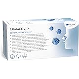 Primacovid, Tampone Nasale Antigenico Rapido fai da te, Scatola da 5 Test, COVID-19 Antigen Nasal Self Test