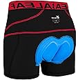 BALEAF Men's Cycling Underwear 3D Padded Bike Shorts with Padding Road Biking MTB Liner Bicycle Gear Accessories
