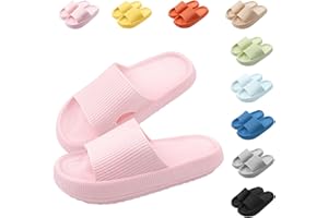 Shorant Cozy Slides Original rutschfest Badeschlappen Damen Cozisliders Original Damen Wolken Schlappen Original Comfort Hausschuhe Herren Sommer Weiche Badelatschen