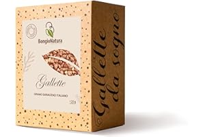 BONGIONATURA BONGIOVANNI FARINE E BONTA' NATURALI Gallette di Grano Saraceno Italiano 120g