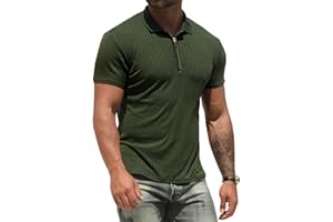 NITAGUT Men's Polo Shirt Golf Tennis T-Shirt