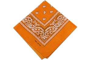 TRUCLOTHING Paisley Bandana Bandanna Headwear Hair Bands Scarf Neck Wrist Wrap Headtie Band