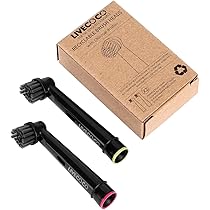 The Little Eco Company Recyclable Oral-B Compatible Toothbrush Heads Freepost Recycling Service 6 Pack Replacement Toothbrush Head Deep Clean Polish Set - View #3