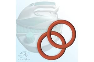 VIEFFE Lot de 2 joints de fermeture de réservoir marron Bosch Rowenta Siemens Joint torique pour centrale vapeur DBS