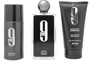 Afnan Eau de Parfum (100 ml) Spray z żelem pod prysznic i sprayem deo, perfumy dla mężczyzn i kobiet, Afnan Arabic Perfume Signature Scent, długotrwały zapach, wanilia, bursztyn, ciepły, pikantny