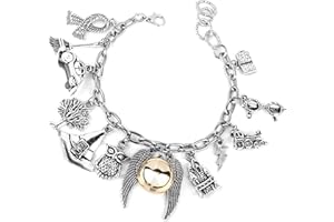 Ubephant Bracelet Harry, Harry Merch, Harry Cadeaux, Harry Bracelets, Animés Métal Bracelet, Harry Accessoires, Cadeaux pour Les Enfants Fans