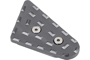 KIMISS Bremshebelverlängerung - Motorrad Hinterradbremshebel Pedal zum Vergrößern CNC Aluminiumlegierung Extender Pin Pad Verlängerung passend für R1200GS R1250GS ADV (tita