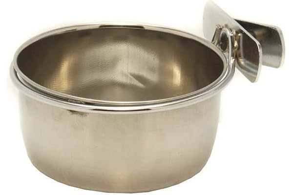 Rosewood Gamelle Inox à Crochets pour Poulailler 950 ml