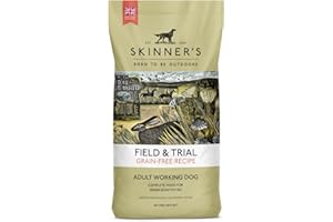 SKINNERS Skinner’s Field & Trial Grain Free Chicken & Sweet Potato – Complete Dry Adult Dog Food, For Dogs with Intolerance to Grains, 15kg