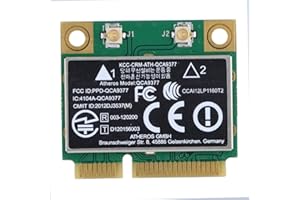 ASHATA WiFi Karte, SuperSpeed 2,4 GHz + 5 GHz Dualband PCI-E Wireless Bluetooth 4.0 WLAN Karte,Kabellos 802.11A/B/G/N 433 Mbit/s PCI-e WLAN-Karte für Windows 7/10 Desktop