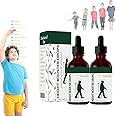 Height Booster Drops, Natural Herbal Height Increasing Essential Oil, Height Growth Oil for Adolescent Bone Growth, Reach Your Maximum Height (2 Pcs)