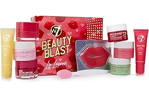 W7 Beauty Blast Lip Legends Sweet Dreams Coffret Cadeau – Masques, Gommages, Baumes et Accessoires Lèvres – Saveurs Exclusives Sweet Dreams