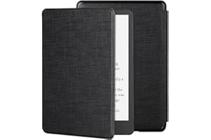 Foluu do Amazon Kindle Paperwhite 6,8" (11. generacji-2021), smukłe lekkie etui Smart PU pokrowiec automatyczny uśpienie/budzenie magnes do Kindle Paperwhite 11. generacji wydanie 2021 (czarne)