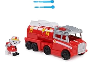 Pat' Patrouille Big Truck Pups - Camion + Figurine Marcus - Rejoins Pat' Patrouille Mission Camion avec Marcus & Véhicule 22 Cm - Lance-Projectile - Jouet Enfant 3 Ans +