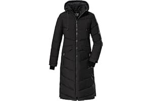 Killtec Damen Kow 62 Wmn Qltd Ct Wintermantel/Mantel in Daunenoptik mit Kapuze