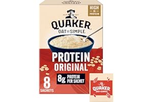 Quaker Oat So Simple Protein Original Porridge, 8 x 37.7g