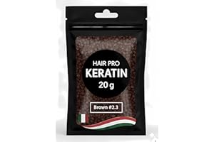 HairPro Extension Italian Cheratina per Estensioni dei Capelli - Marrone #2.3 - Per Estensioni dei Capelli e Estensioni di Fusione Tipo I-Tip (20 gram)