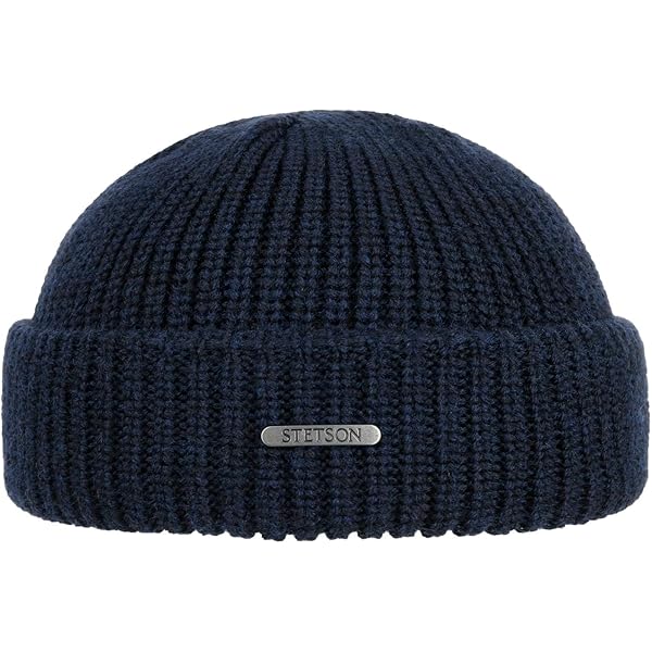 Made in Italy skull cap wintermuts met omslag Dockermutsen