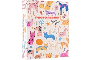 Grupo Erik Album Fotografico Cagnolini - Album Foto con Tasche (304 Pagine) Per Foto 13x20 cm Con Copertina Rigida | Compatibile Foto 13x18