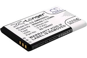 TECHTEK TCTK Akkus 900mAh Kompatibel mit [Snom] 1271, 2758, M3, M55, M65, M70, M80, M85, M9, M90, M9R, M9R-ES, M9R-HC, für [RTX] 8630, 8830, für [Swisstone] BBM 320, BBM 320C, 620, für [Grandstream] DP720