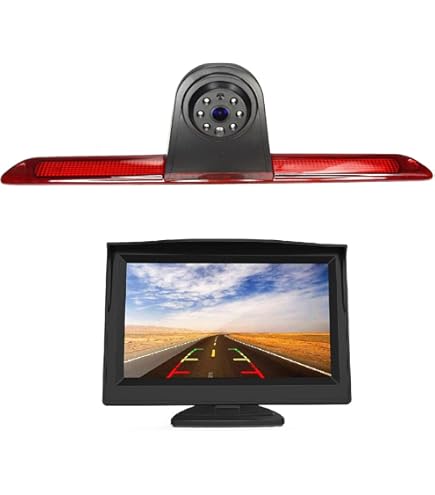 Spritner Telecamera Di Backup Retromarcia Specifico Con Luci Led Terzo Stop Posteriore Per