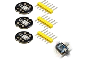 wilcractk 3 Stück INMP441 Omnidirektionales Mikrofonmodul 24-Bit I2S Digitales MEMS Mikrofon Kompatibel mit Arduino ESP-32 für und Professionelles Audioaufnahme Modul