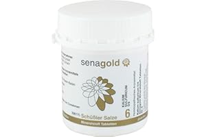 Schüßler Salz Nr.6 - Kalium sulfuricum D6-400 Tabletten, glutenfrei