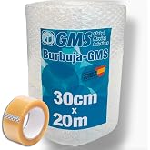 GMS &ndash; Bubble Roll 30 cm x 20 m + Seal &ndash; Bubble Roll Moving &ndash; Bubble Roll Packaging &ndash; Bubble Moving, Shipping and Packaging &ndash;