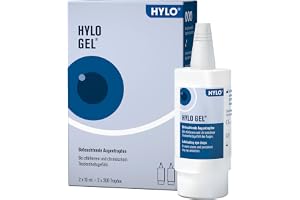 Hylo-Comod 6144964 Ögondroppe, 2x10 ml, Flerfärgad
