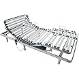 PEPE Mobility - Electric Adjustable Bed Frame 90x190 with Remote (Sturdy with 6 legs), Single Base for Adults, Motorised - Made in Europe