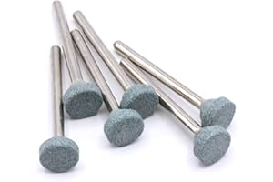 HOBBYPOWER24 6 mole abrasive in carburo di silicio per Dremel, Proxxon, accessori per smerigliatrice per pietra, utensile multifunzione