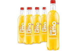 Die Limo von granini Original Orange-Lemongras (6x 1l), natürlich erfrischend, aus echten Früchten, ohne Süßungsmittel und Konservierungsstoffe, vegan
