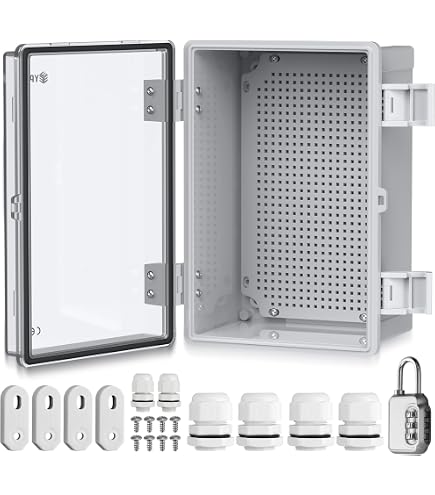 Elektro-Plast Schaltschrank UNI-1T AP – IP65 Vert Produktbild-Vorschau 5