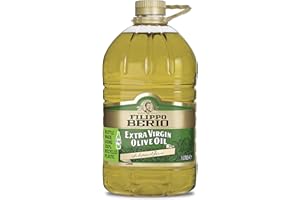 Filippo Berio Extra Virgin Olive Oil, Olive Oil 5 Litre Large Bottle, 5l