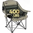LANMOUNTAIN Camping Chairs For Adults,High Back Folding Camp Chair With Cup Holder And Cooler Bagheavy Duty Outdoor Lawn Chairsperfect For Campinghikingpicnicsand Beach Tripsblue