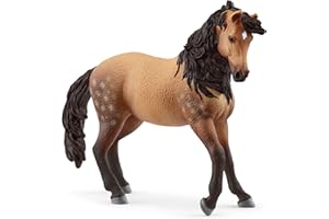 Schleich Horse Club - Andalusian Mare - 13cm Hand-Painted Collectable, Realistic Toy Horse Figurine for Girls and Boys. Durable Educational Figure for Fun Imaginative Play. Cool Kids Toys Age 5+ 14894