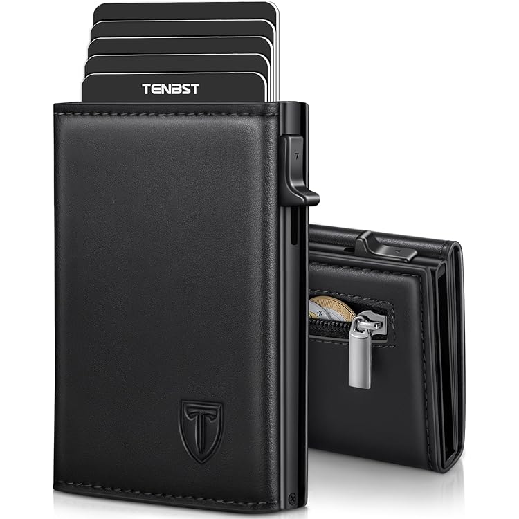 SF SCOFIELD Duality Classic Slim Wallet met muntvak | Kaartetui voor heren voor 9-10 kaarten | Geldportemonnee met RFID-bescherming | Portefeuilles voor heren | Creditcardhouder, Magnetverschluss SF SCOFIELD Duality Classic Slim Wallet met muntvak | Kaartetui voor heren voor 9-10 kaarten | Geldportemonnee met RFID-bescherming | Portefeuilles voor heren | Creditcardhouder, Magnetverschluss