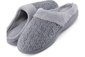 KAKU NANU Zapatillas Mujer Casa, Suaves Zapatillas Casa Mujer Invierno Con Forro Polar Pantuflas Zapatillas de Casa Para Mujer