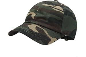 GADIEMKENSD Kids Plain Baseball Cap Unconstructed Fit Washed Cotton