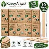 Kuzey ahşap abeslang dil &ccedil;ubuğu ağda spatula dondurma &ccedil;ubuğu 10x 100. 1000 adet