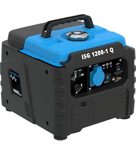 GÜDE ISG 2000-2 - Generatore di corrente/gruppo elettrogeno 4 tempi inverter, 2000W
