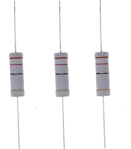10 Résistances Carbone 470 Ohms 2 Watts – Tolérance ±5%, Pour Montages électroniques