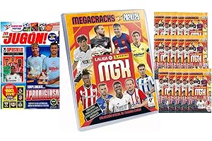 GENÉRICO Megacracks 2024 2025 (1 Archivador + 15 sobres + Revista Jugón)