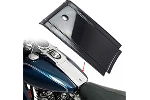 FINMOKAL Tableau de Bord Inférieur Chrome Noir Harley Davidson 84-99 Softail DS-373615 Drag Specialties