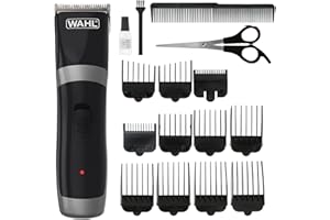 Wahl Cord/Cordless Hair Clipper, Gifts for Him, Rechargeable Cordless Clippers, Clipper Kit for Men, Rinseable Blades, Home Hair Cutting, Clippers with Guide Combs