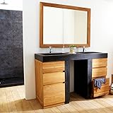Wanda Collection Meuble De Salle De Bain En Teck Florence Double