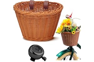 CEASELESLY Cesto Bici，Cestino Bici Staccabile,Cestino Anteriore per Bicicletta,Cestino per Bicicletta Ripiegabile Borsa,per Diverse Biciclette Pieghevoli e Mountain Bike