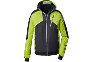 Killtec (KILAH) Kurtka narciarska/kurtka funkcyjna z odpinanym kapturem i osłoną przeciwśniegową Mężczyźni Ksw 117 Mn Jckt