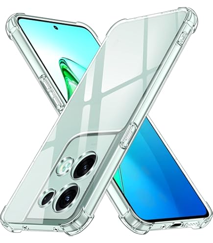 For Oppo Reno 8 Lite Pro 5G Case, Slim Clear Silicone Shockproof