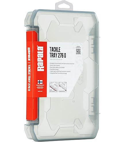 Boîte De Rangement Rapala Tackle Tray 276 Open Open 27,6 X 18 X 4,3 Cm